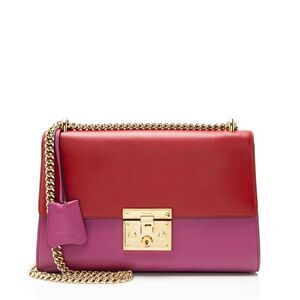 Gucci Leather Padlock Medium Shoulder Bag